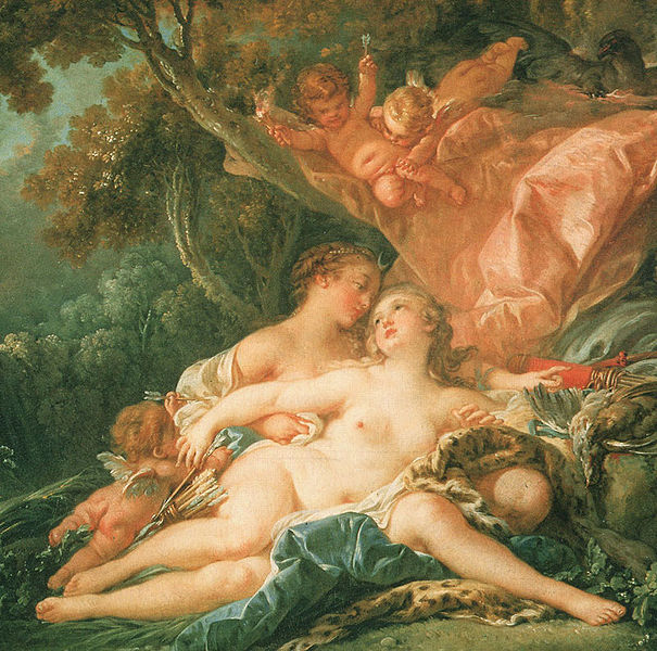 Jupiter in the Guise of Diana and the Nymph Callisto